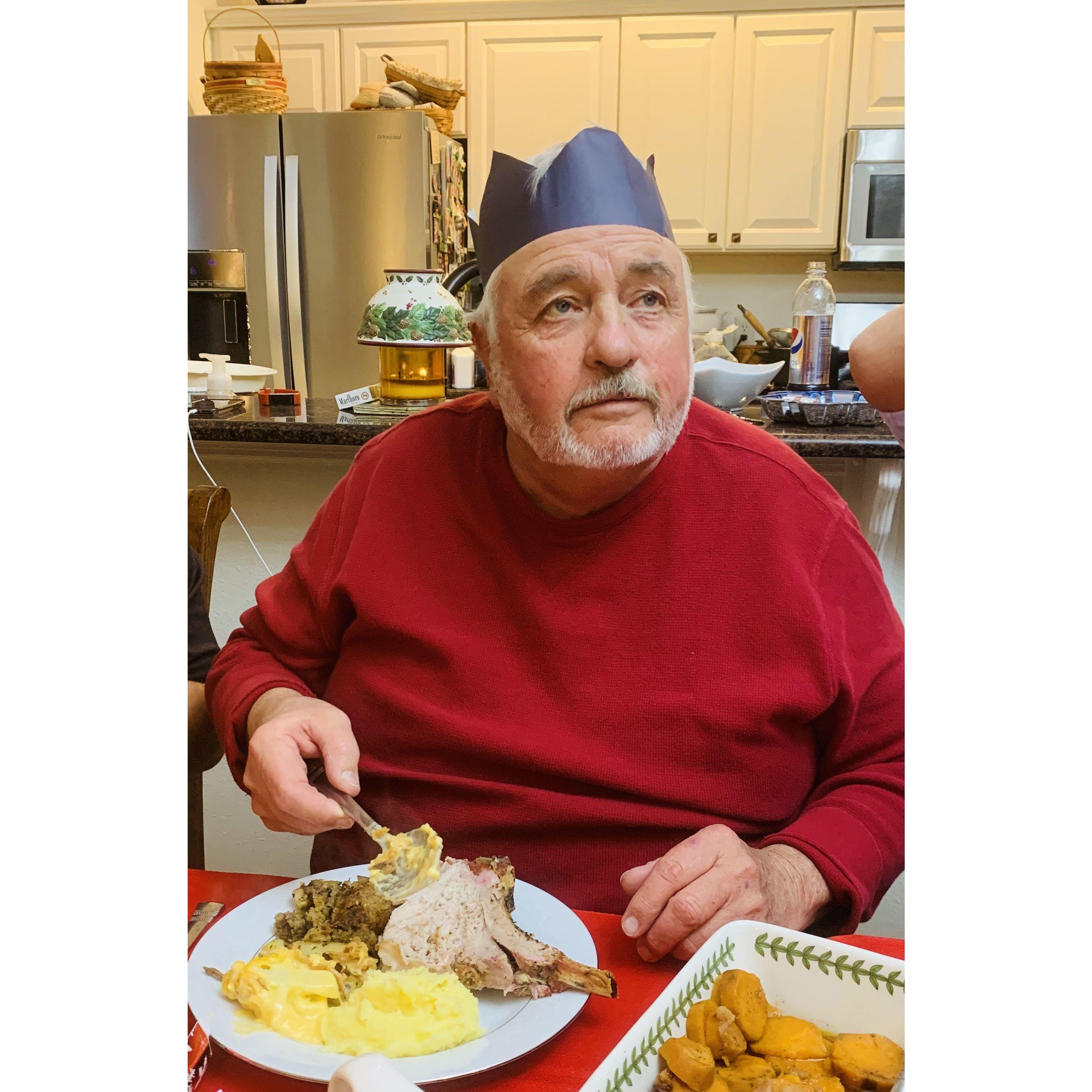 Bob at Brady Xmas (Tish's husband)
