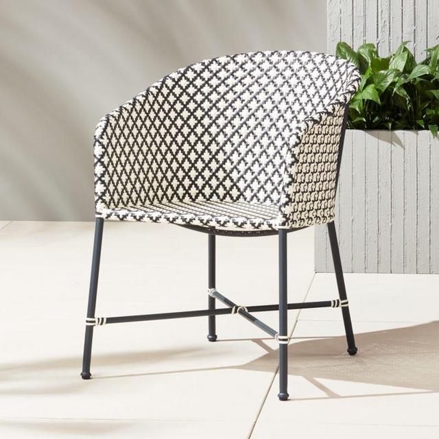 Brava Dining-Lounge Grey Wicker Chair