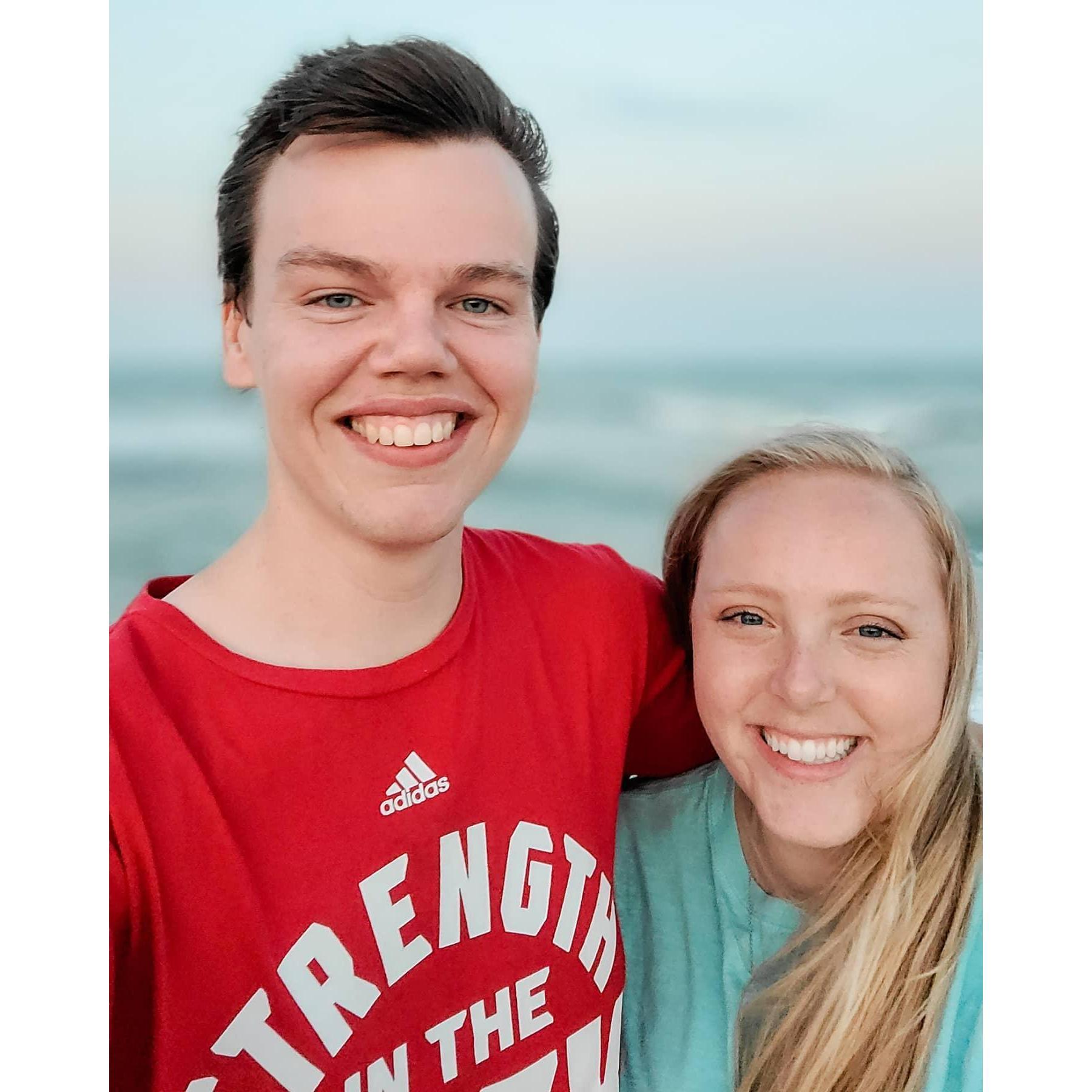 We said "I love you" this weekend.