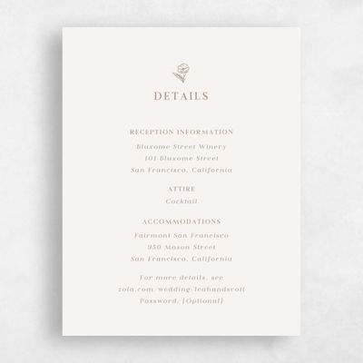 Rich Taupe, Brown Wedding Enclosure - Artura