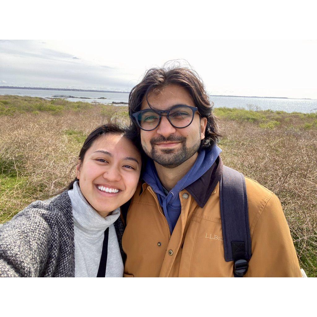 Grace forcing Rohan to go birding in Rhode Island! (2022)