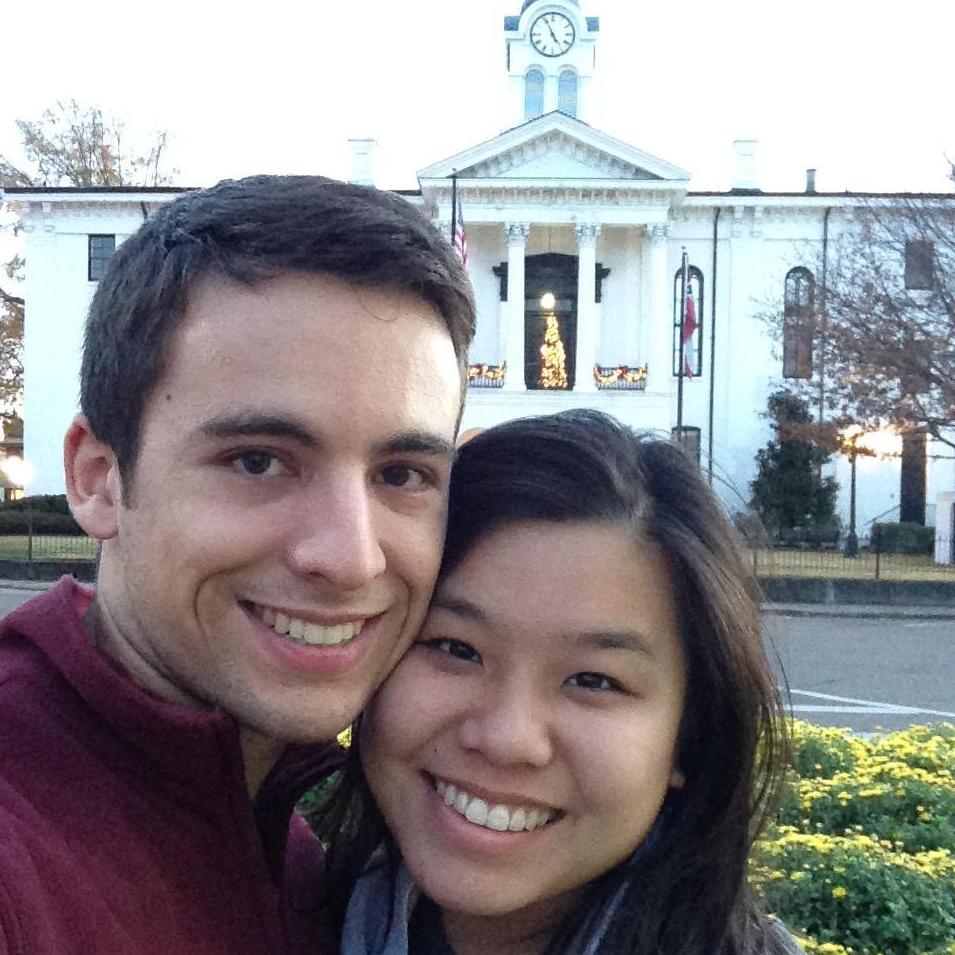 Liana's first trip to Oxford, Mississippi with Bruno