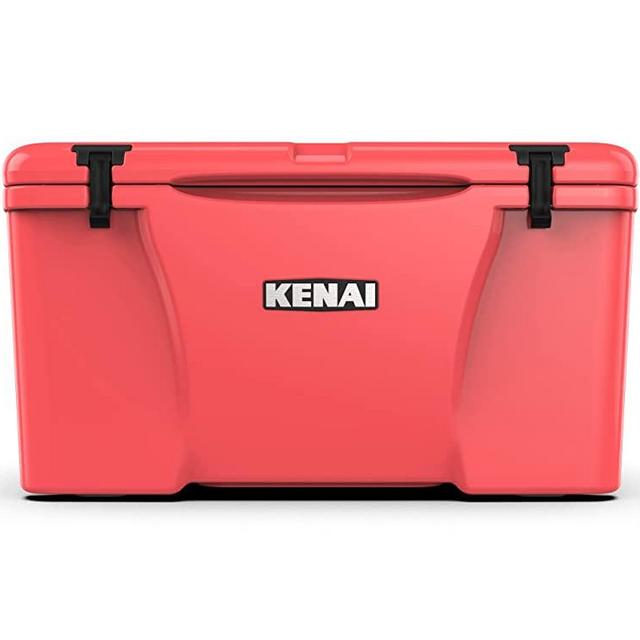 KENAI 45 Cooler | 45 qt Ice Chest Durable Rotomolded Insulated | Made in USA | Warranty for Life | for Beach Boat Camping Fishing Hunting | K45