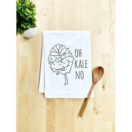 Funny Dishcloth/Tea Towel ~ Oh Kale No ~ Vegetable Pun Kitchen Cloth