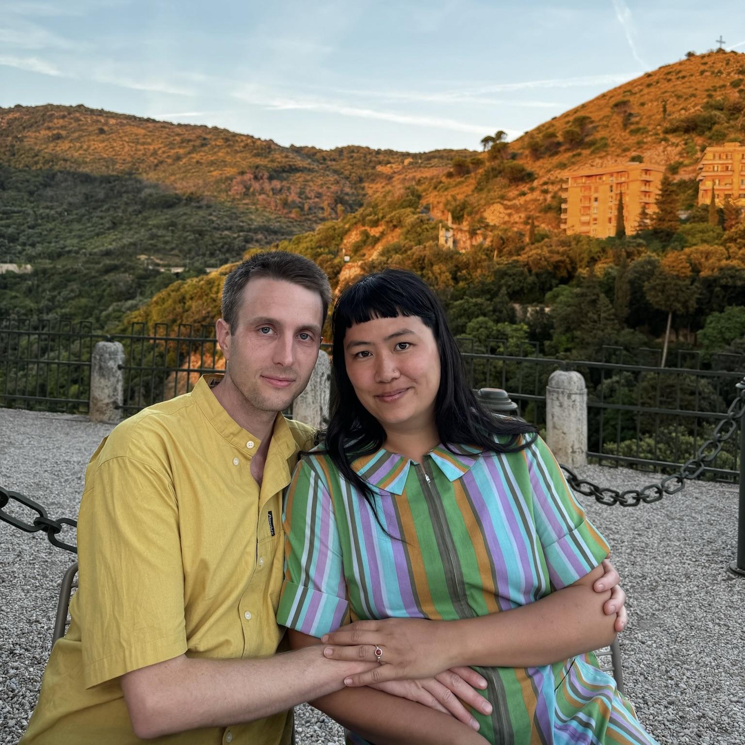We got engaged in Rome, Italy on June 16, 2024!