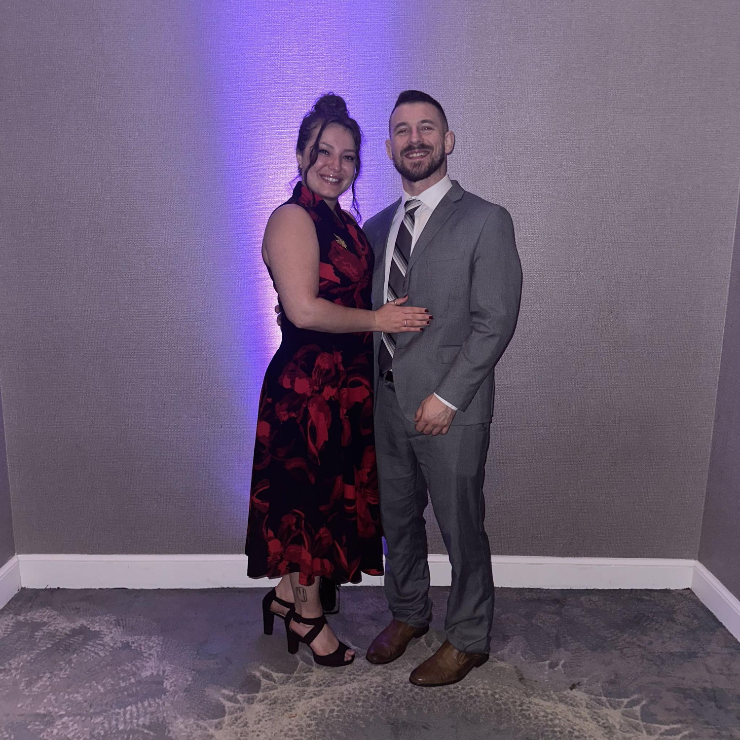 When we went to a wedding in PA