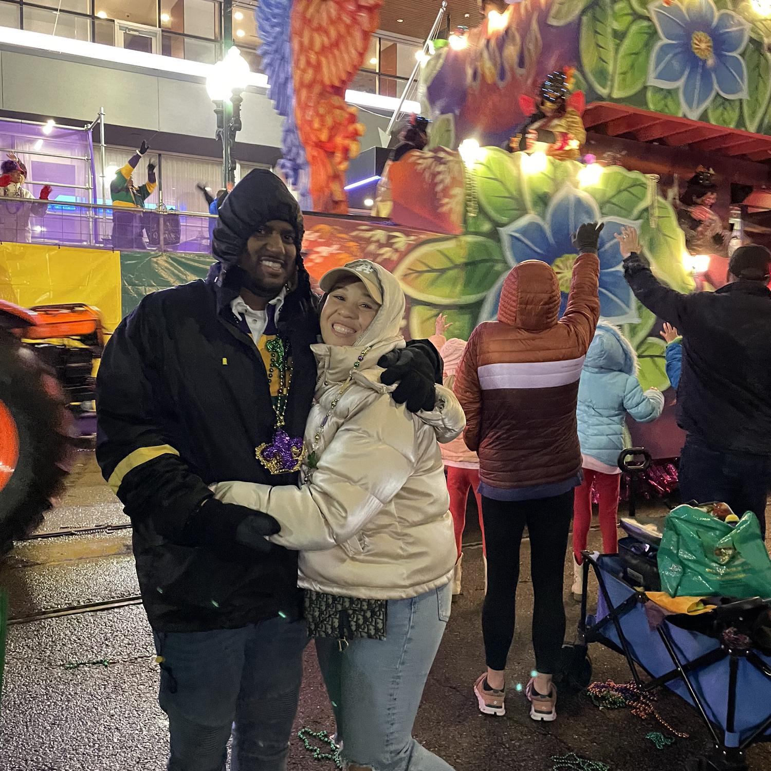 Nick's First Mardi Gras