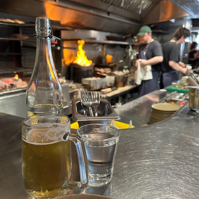 Dinner at Kiln in London