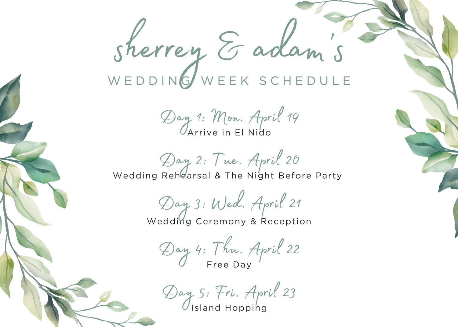 The Wedding Website of Sherrey Alindogan and Adam Rossignol