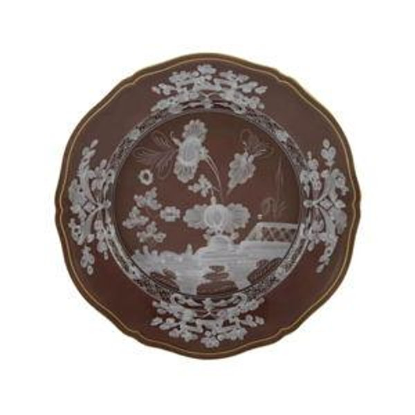 Oriente Italiano Dessert Plate in Castagna