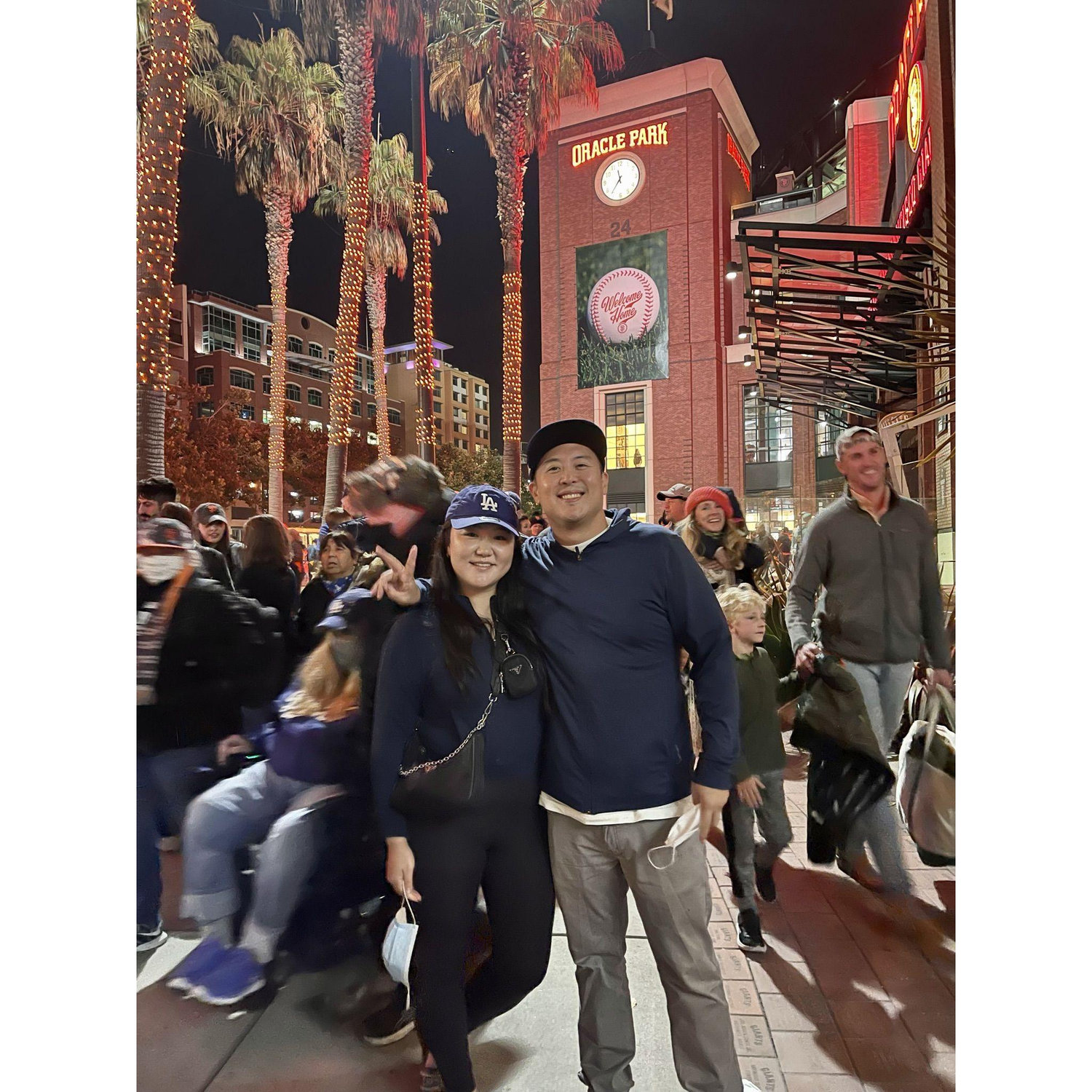 Dodgers vs Giants at Oracle Park