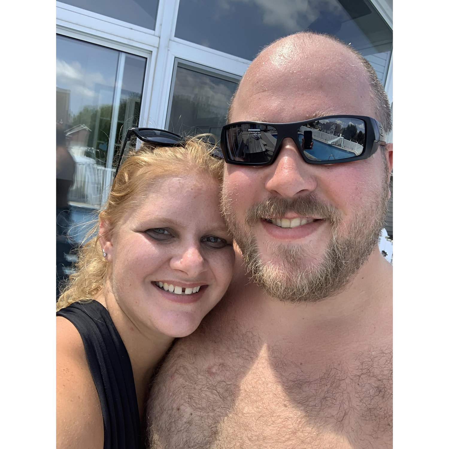 Hangin' by the pool