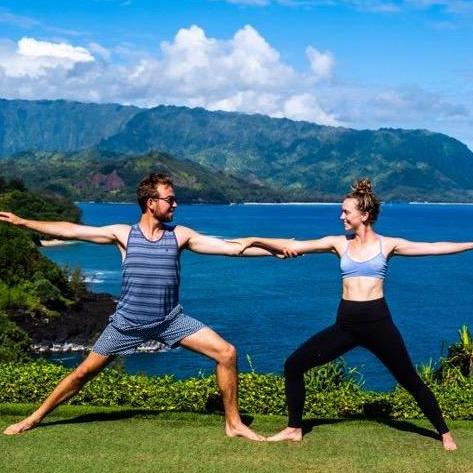 Alex secretly loves yoga