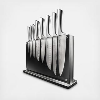 Damashiro Nami 9-Piece Knife Block Set