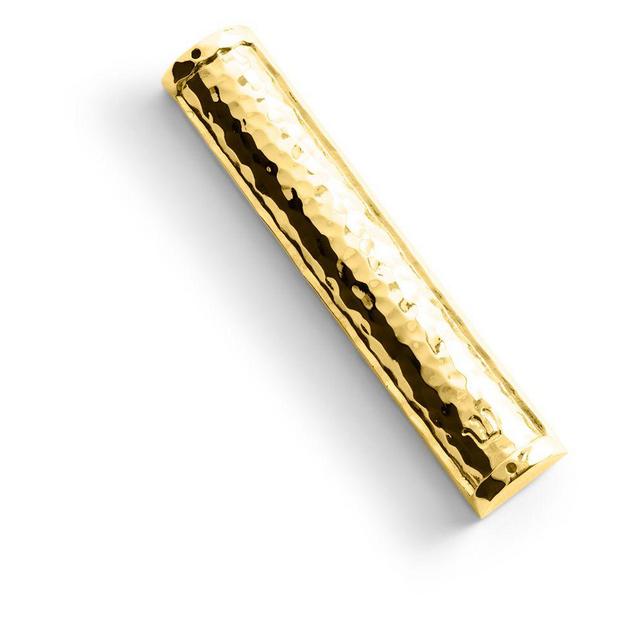 Hammered Mezuzah by Michael Aram: Gold
