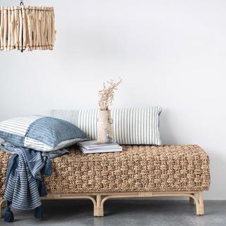 Woven Stripes Lumbar Pillow