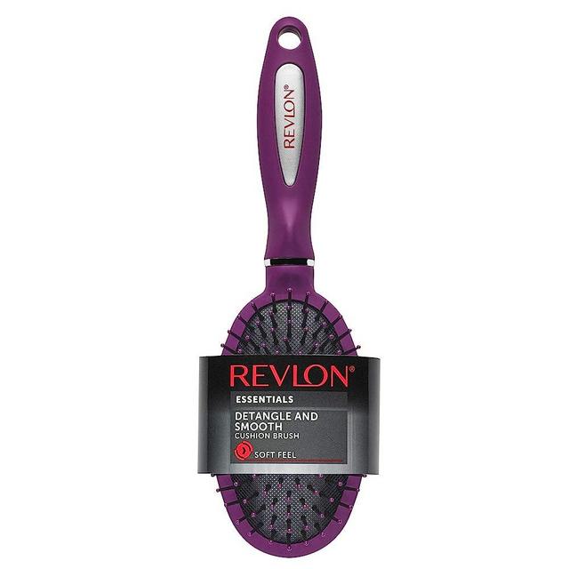 Revlon Detangle & Smooth Berry Cushion Hair Brush