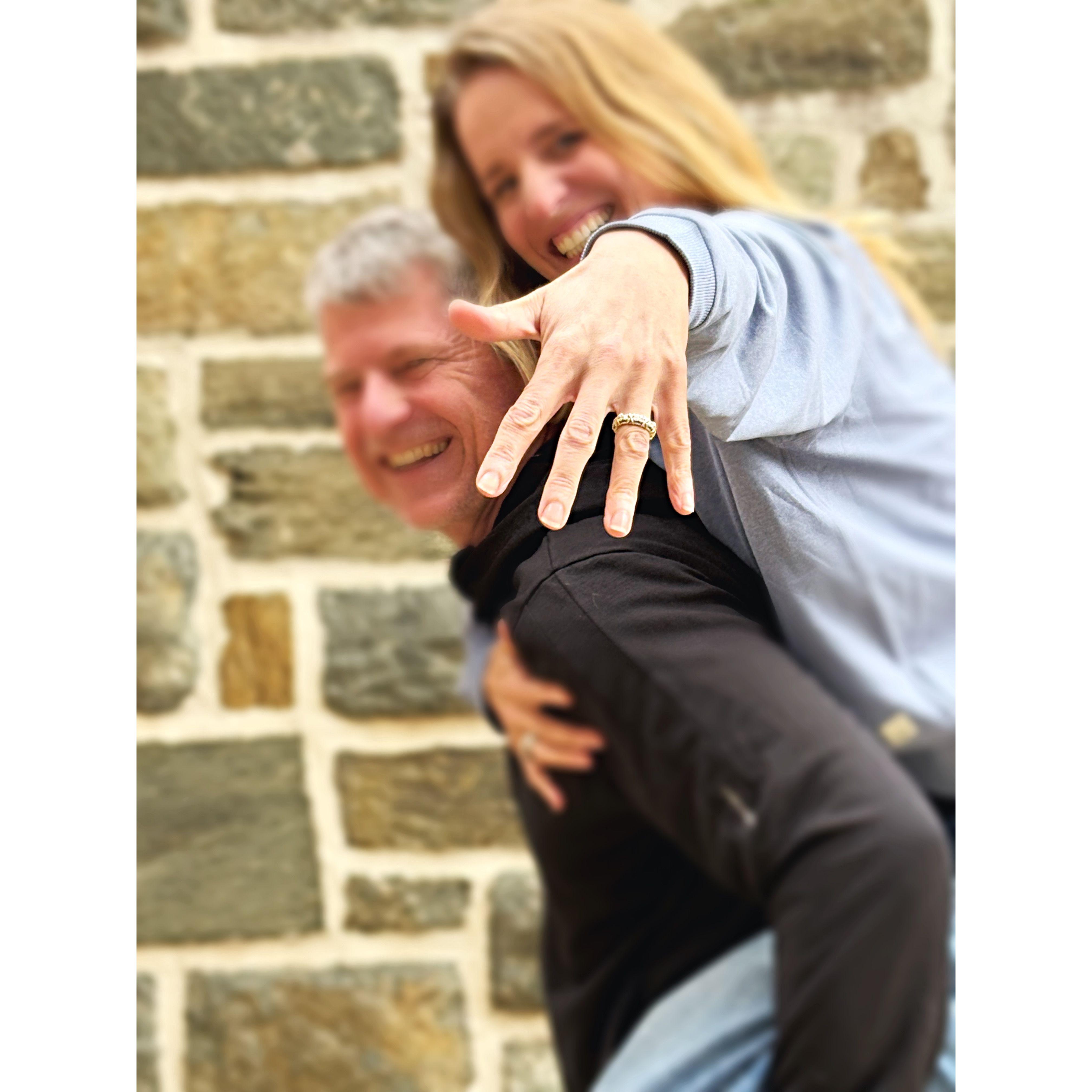 Engagement photo by Aria in Georgetown