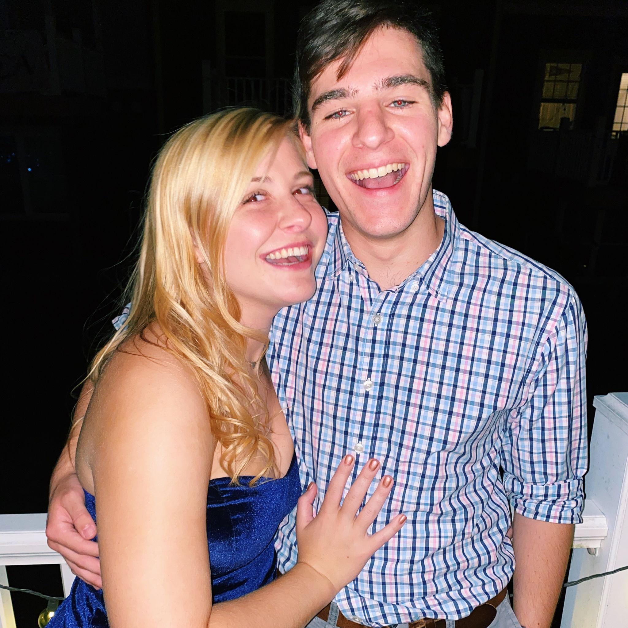 We had fun getting to go to some of our fraternity's events together during our senior year! This was our fraternity's semi-formal