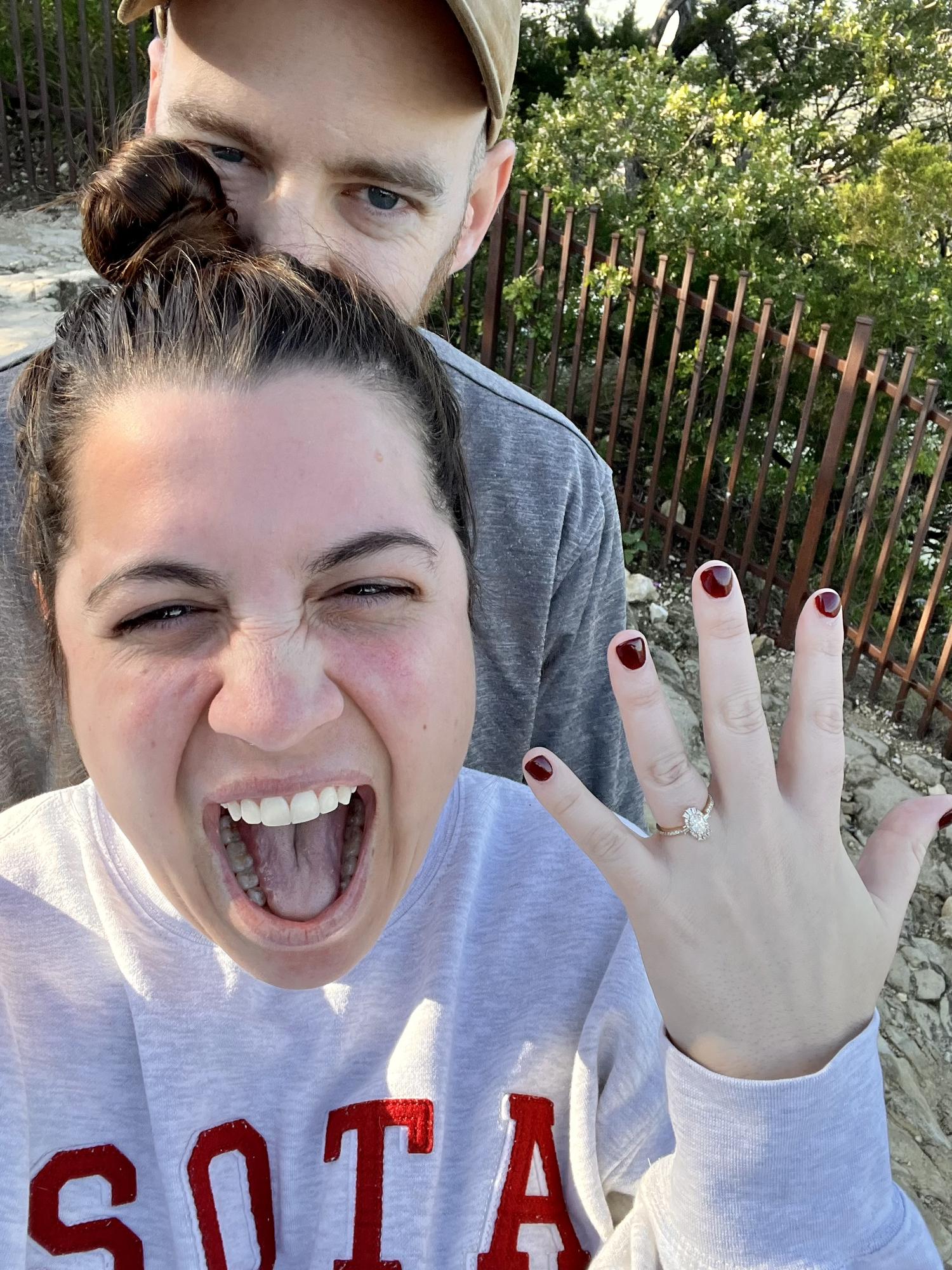 Just engaged!