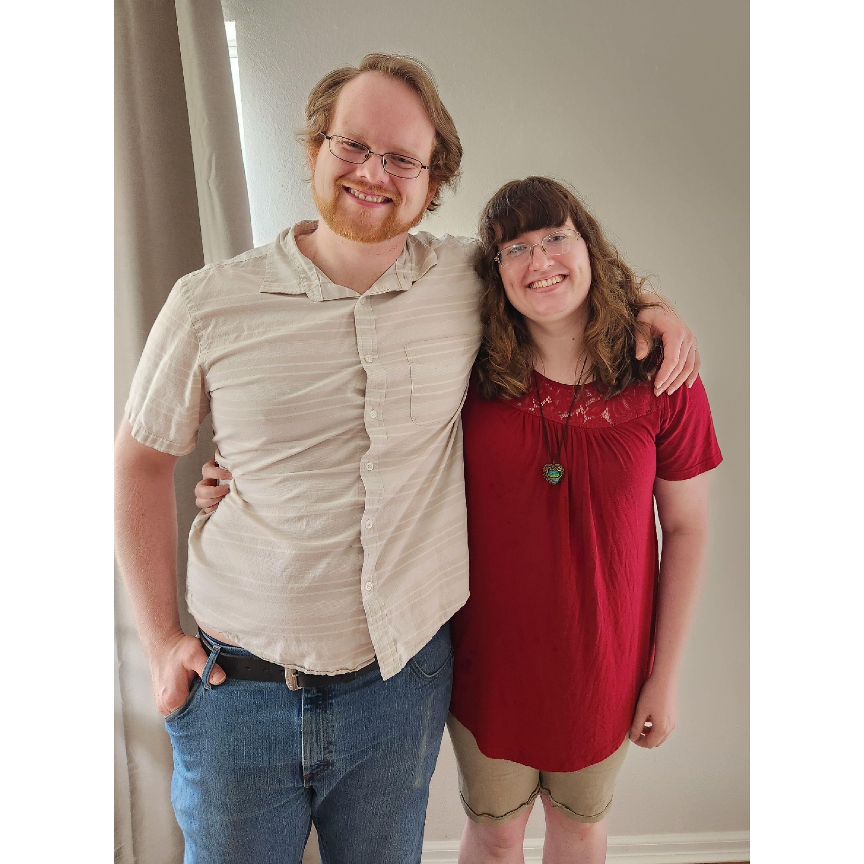 Another photo taken to be part of a surprise present.