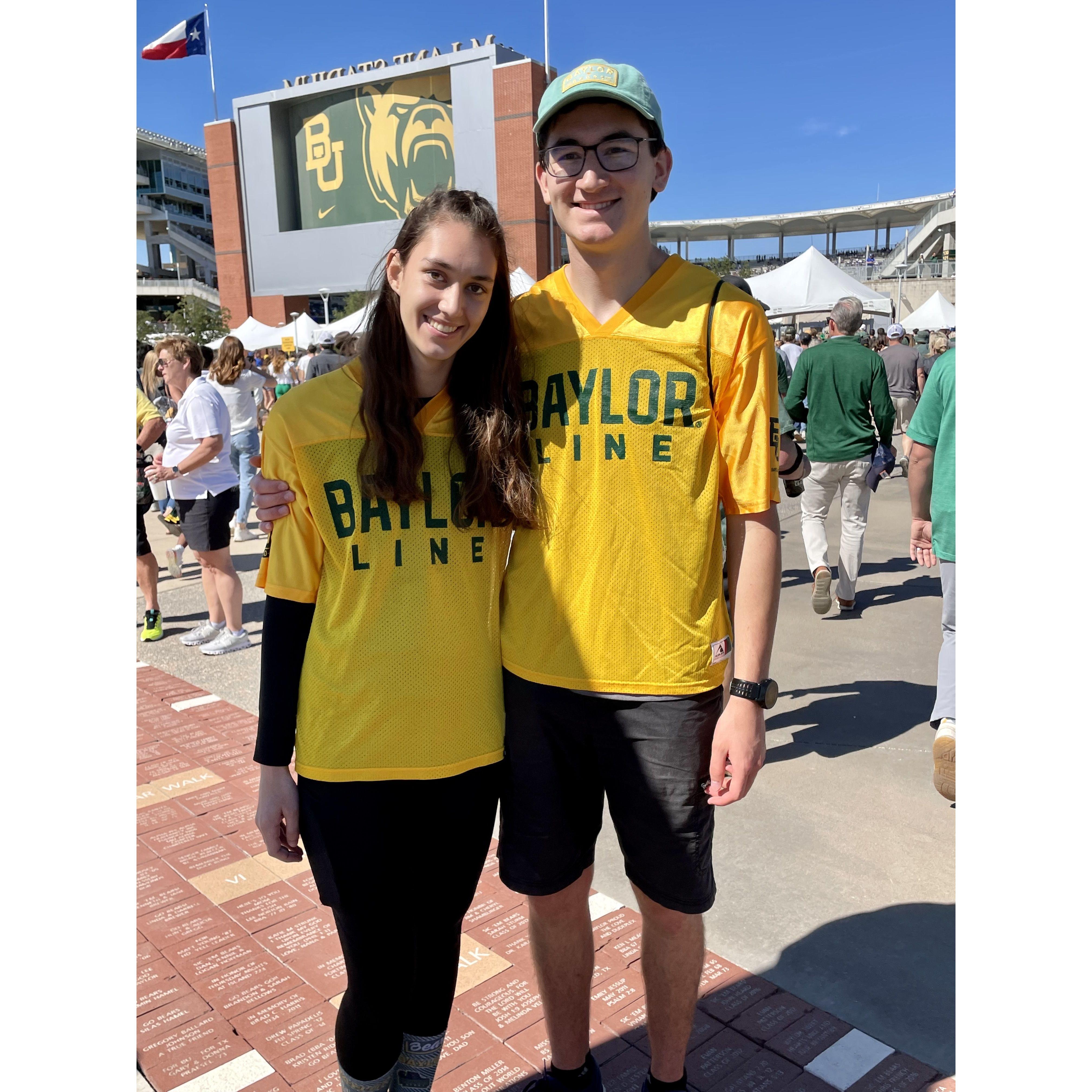 Showing our Baylor Spirit