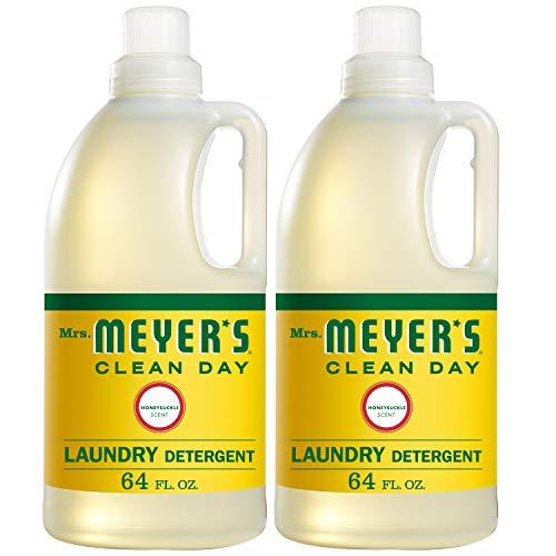 Mrs. Meyer’s Laundry Detergent, Honeysuckle, 64 fl oz (2 ct)