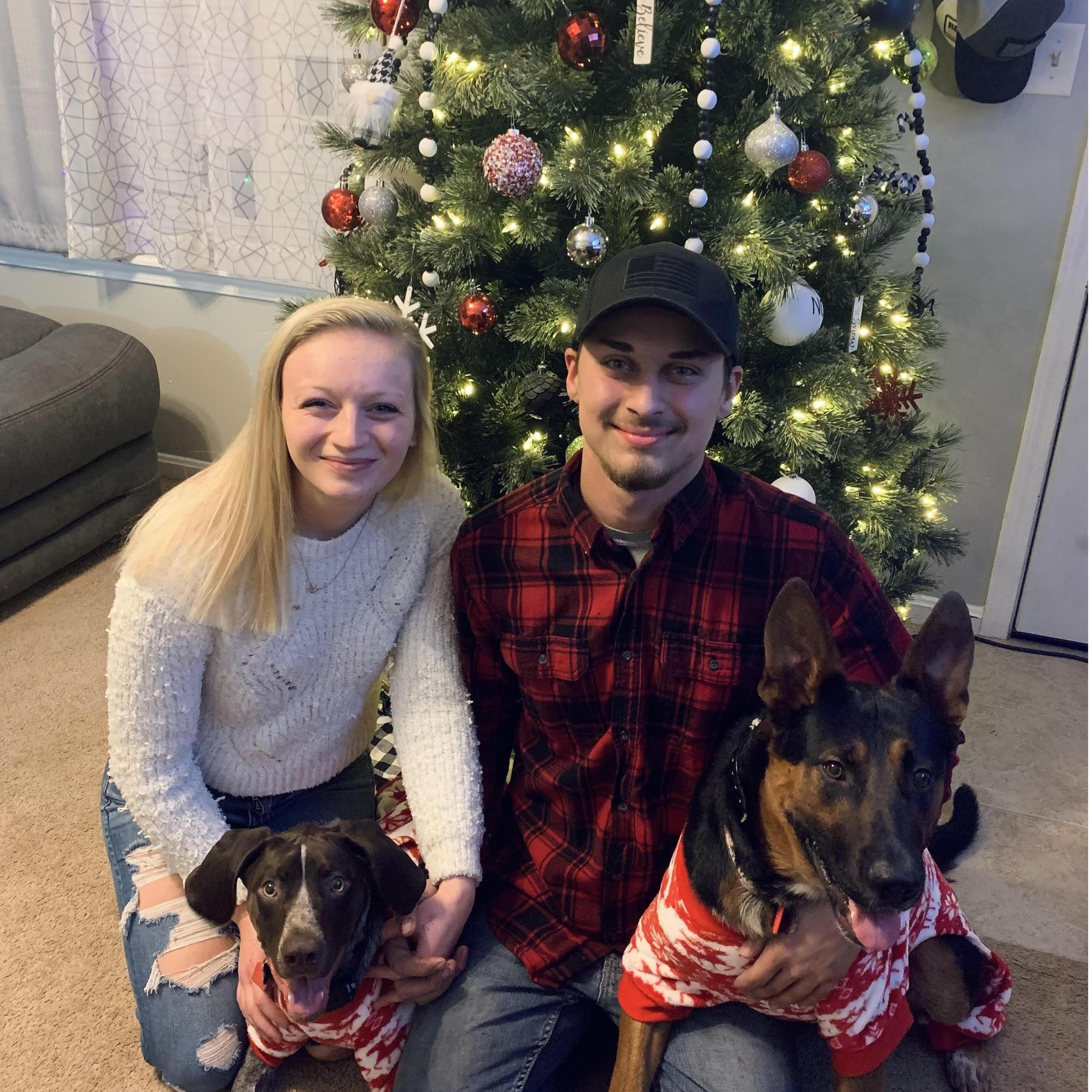our first christmas in our new house with your boys!