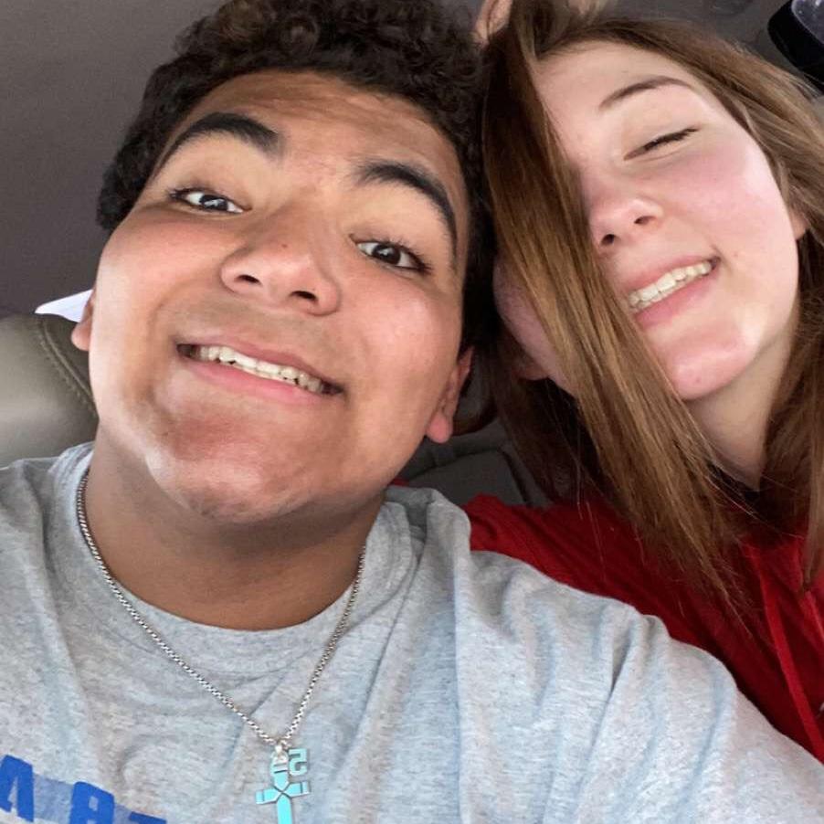 Look at our young love!