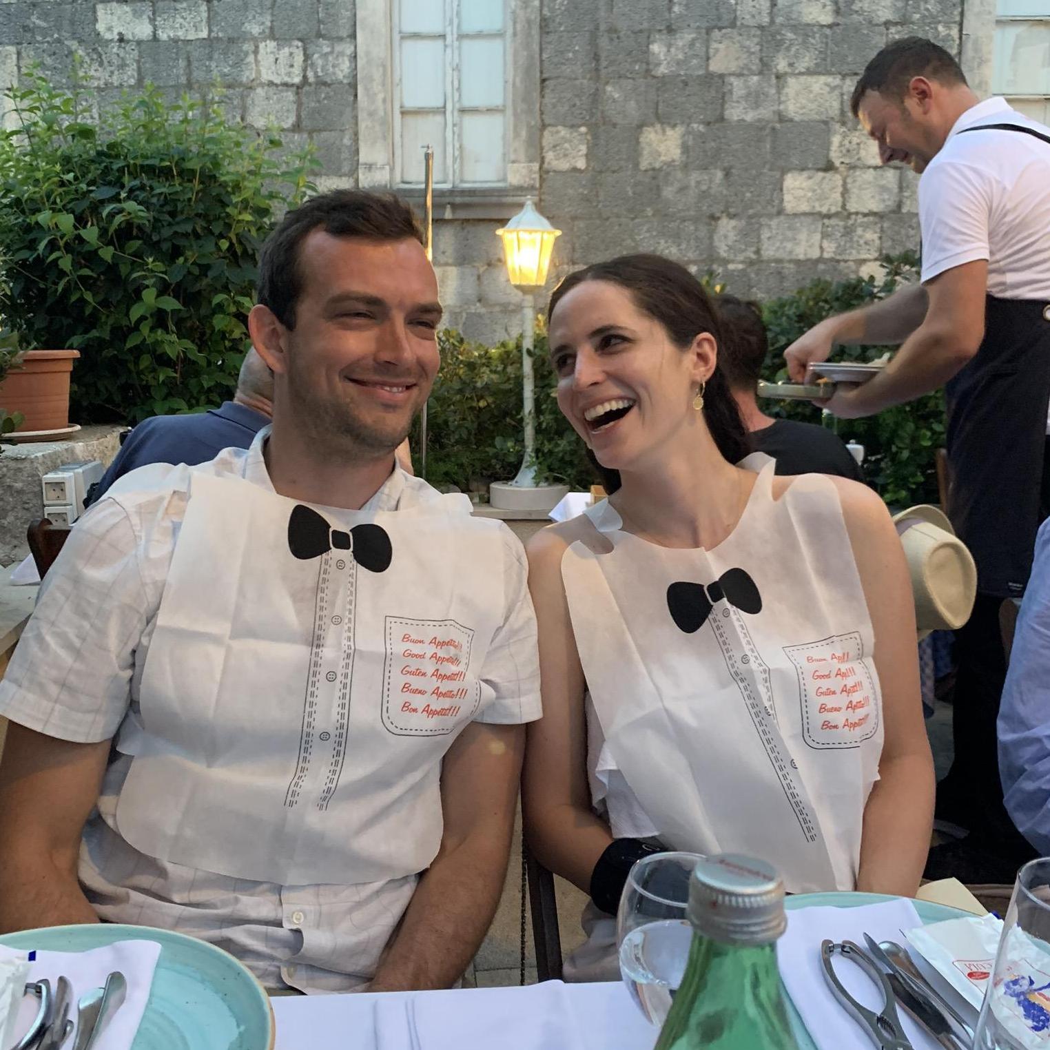 Lobster dinner in Croatia, June 2019