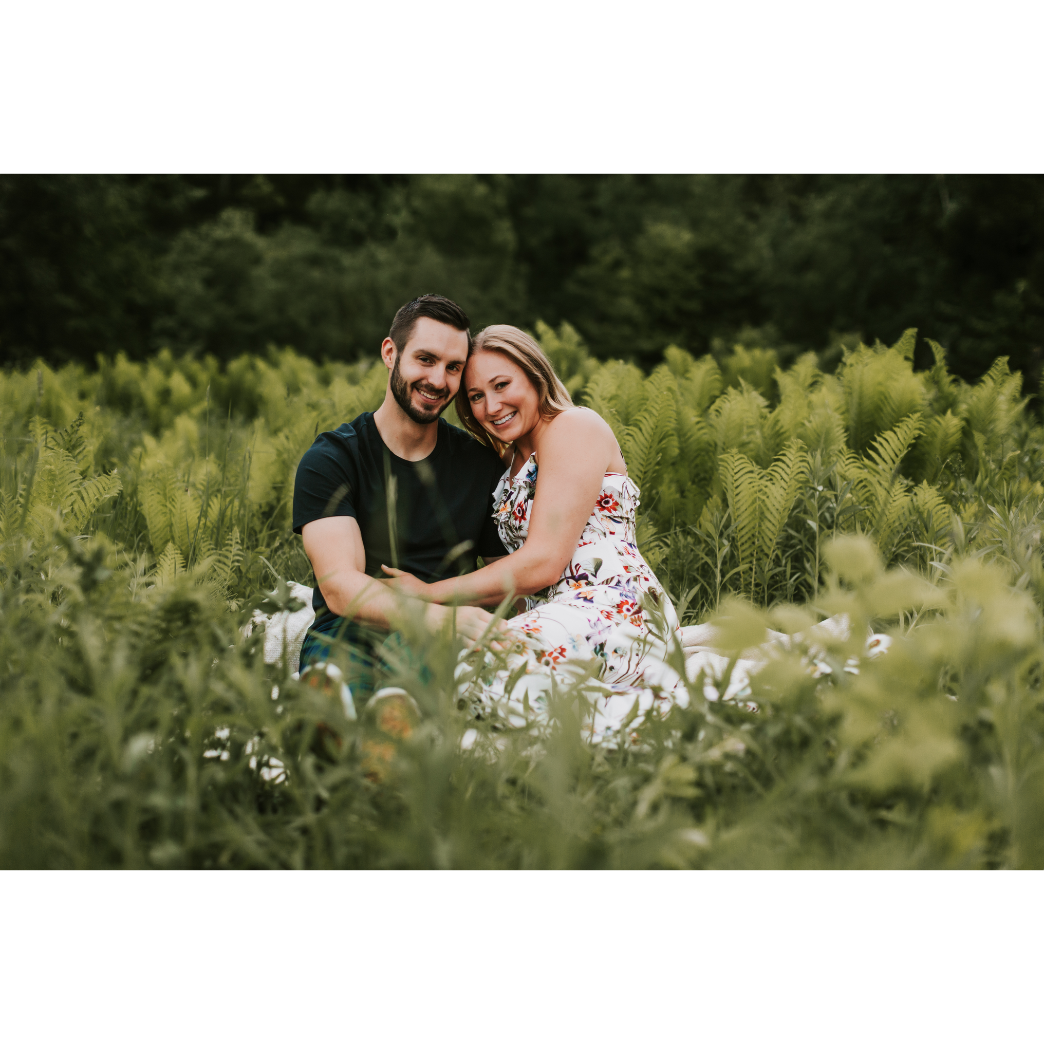 Engagement photo session
