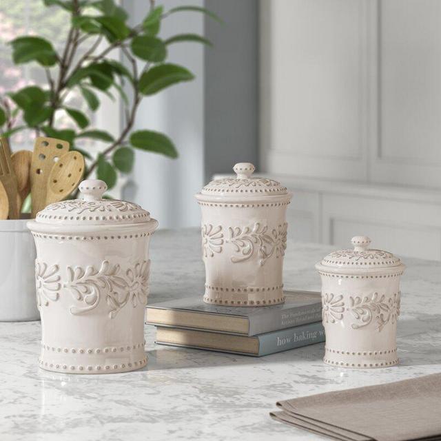 3 Piece Kitchen Canister Set