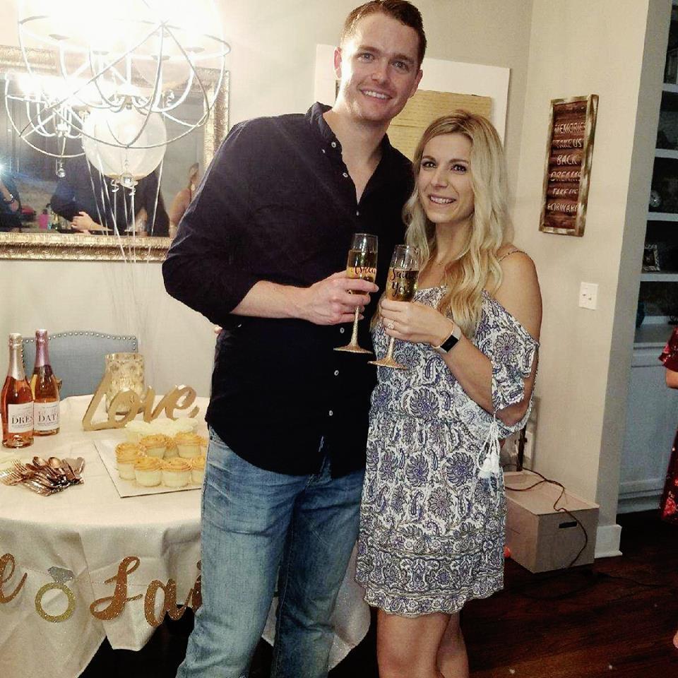 The night we got engaged💍