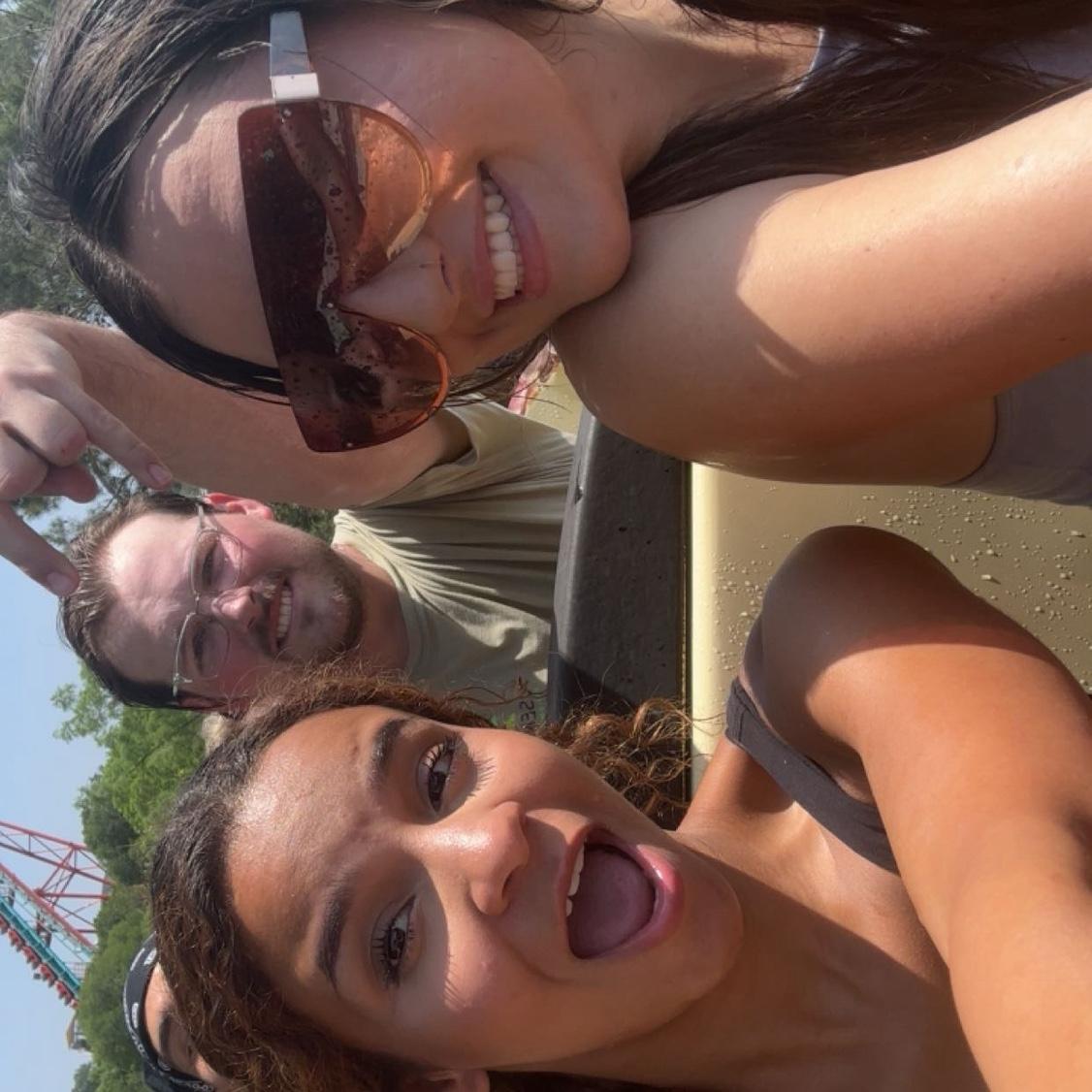 Here is when we met in 2022 and would go to six flags all the time