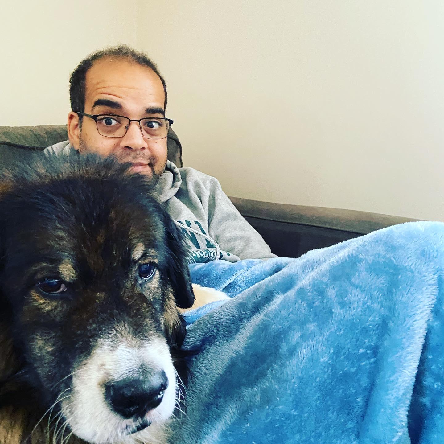 Drake loved cuddles.