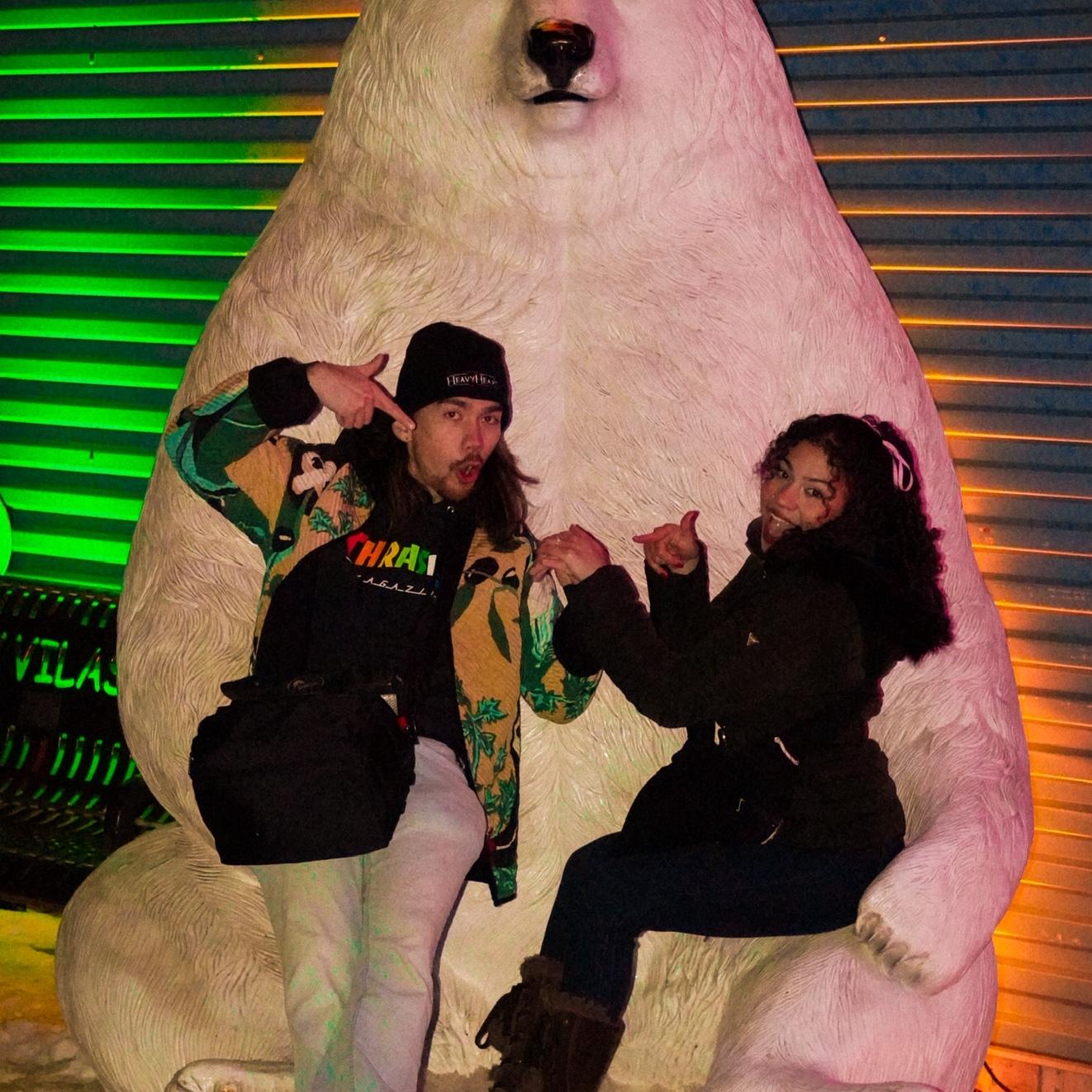 Zoo polar bear - the day Ian proposed 🩵
