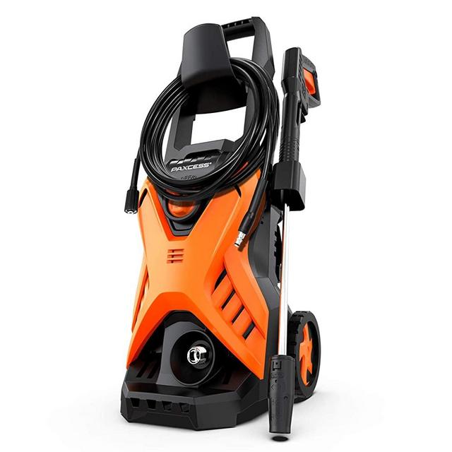 Paxcess Power Washer 2300 PSI 1.6 GPM Electric High Pressure Washer with Adjustable Spray Nozzle, Foam Cannon, IPX5 Car Washer Cleaner for Home/Car/Driveway/Patio Furniture