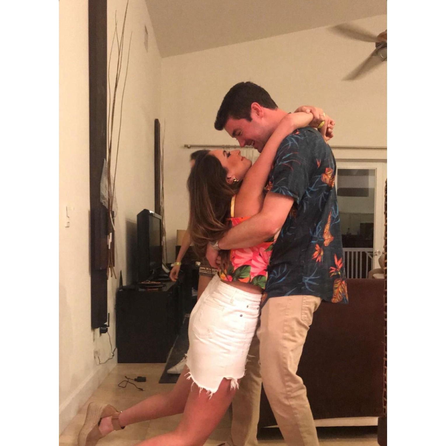 One of our favorite pictures that totally describe our relationship...