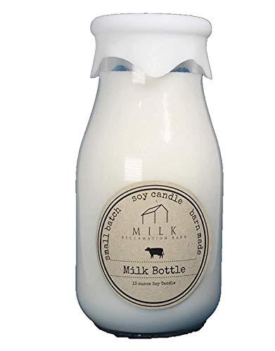 Milk Reclamation Barn's Milk Bottle (13 oz) Candle,Blooming Lilac