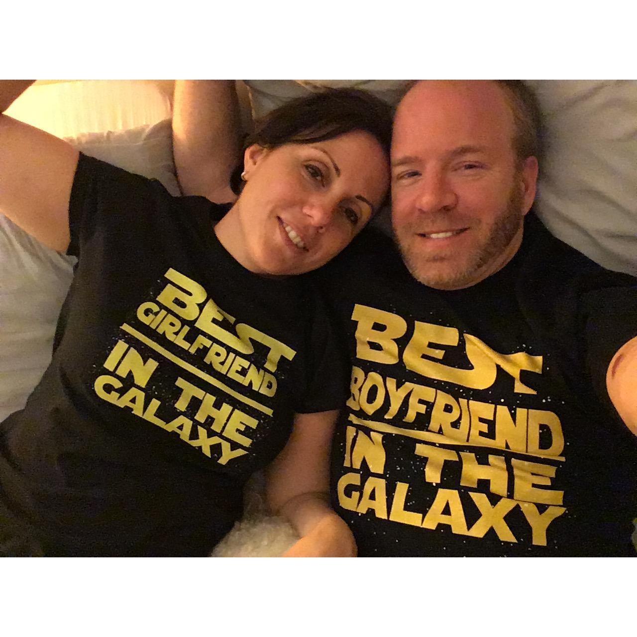 There are times when we are just a tad cheesy...