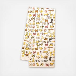 Dog Person Dish Towel