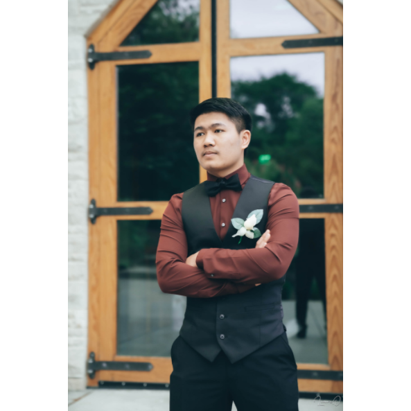 Our groomsman, Muan!