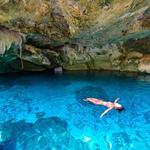 Cenote in the Yucatan