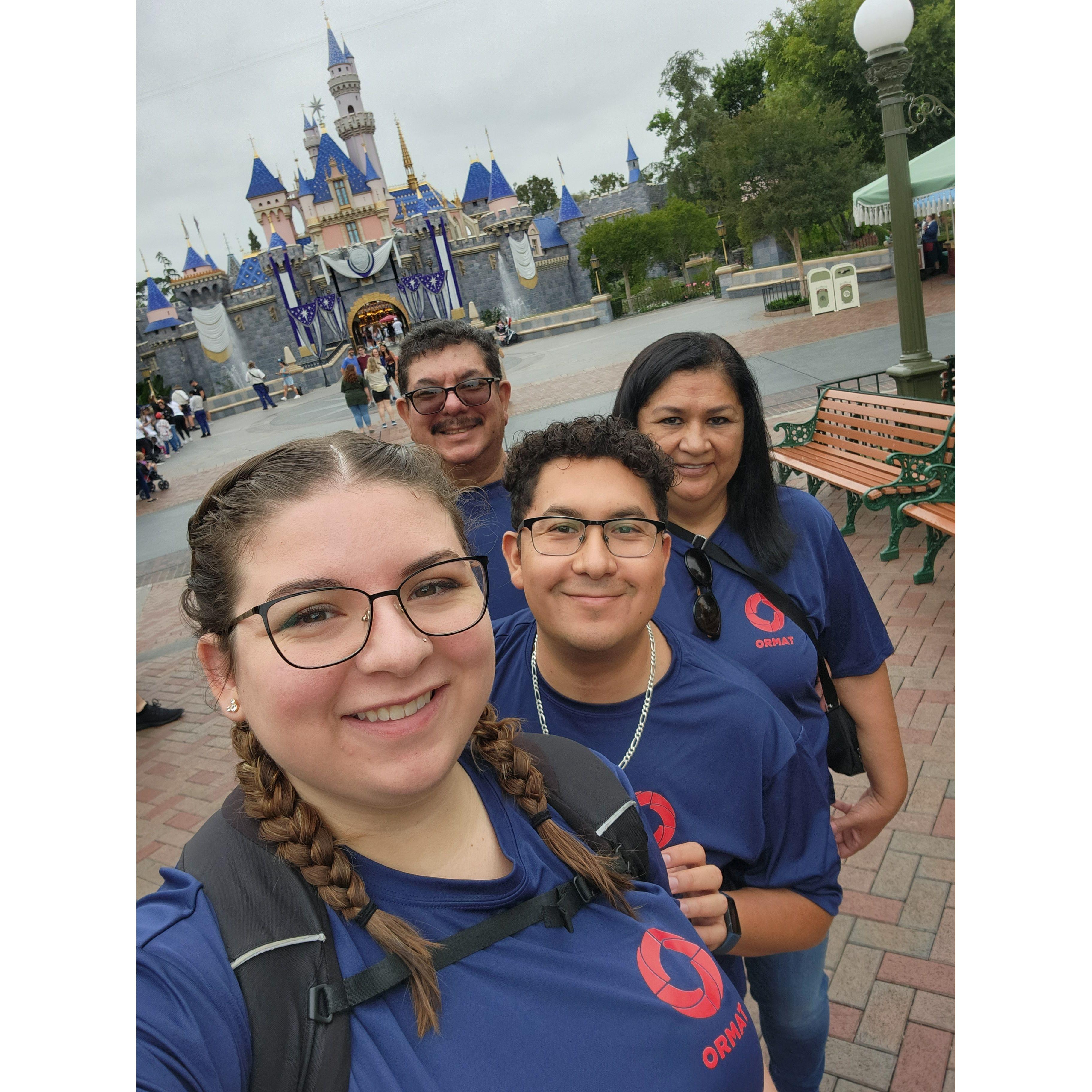 A family trip to Disney