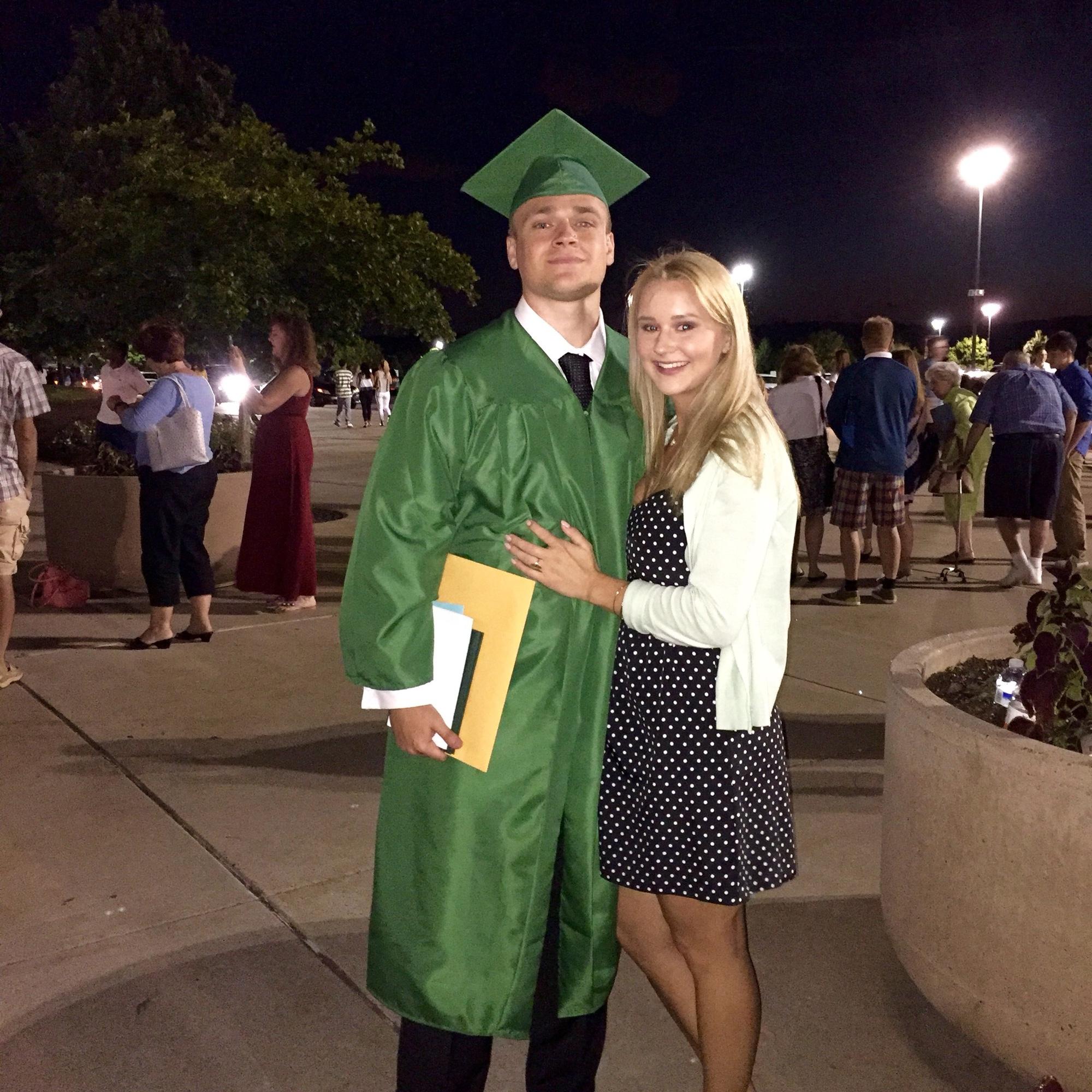 Spencer’s high school graduation.