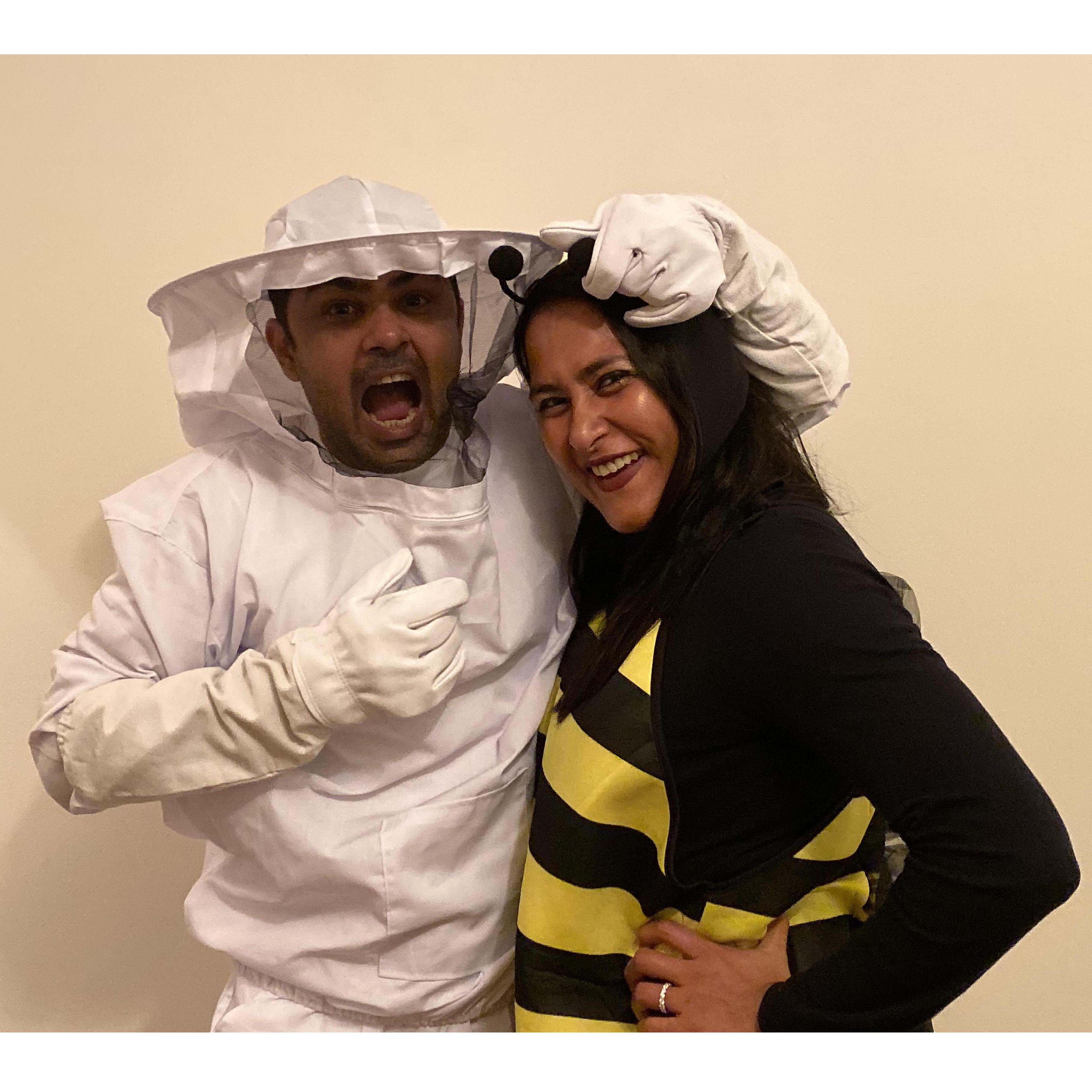 Happy Halloween - Waqas thinks Ambreen is the bees knees