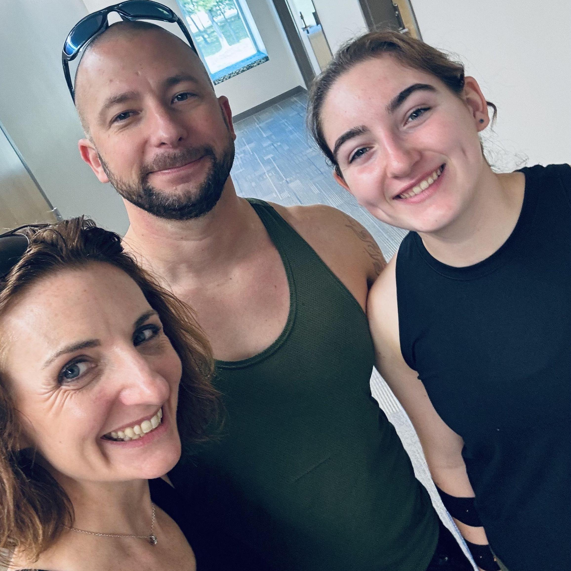 Moving Grace to college day! August 2024.