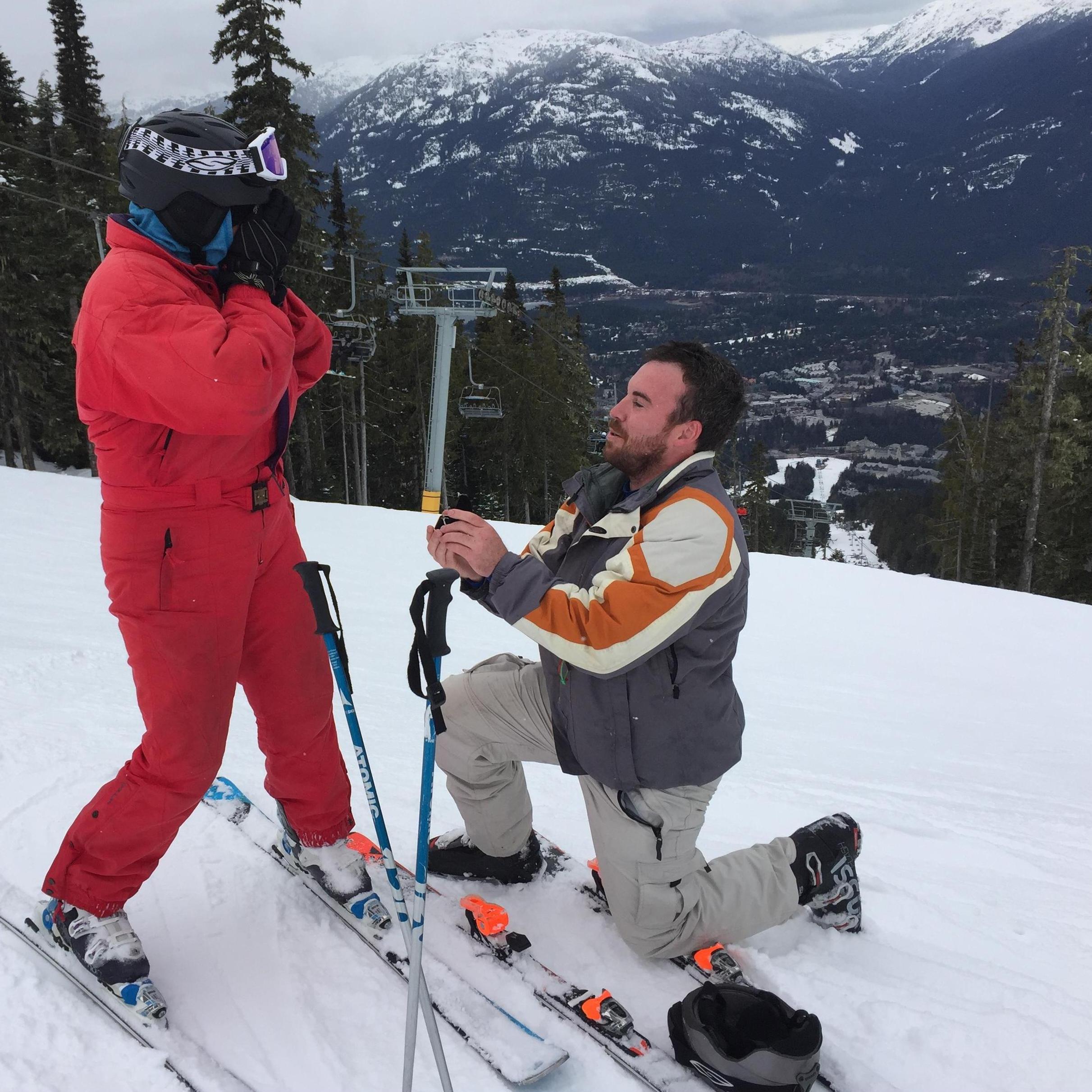 ... And then got down on one knee, asking her to marry him!!
April 4, 2018