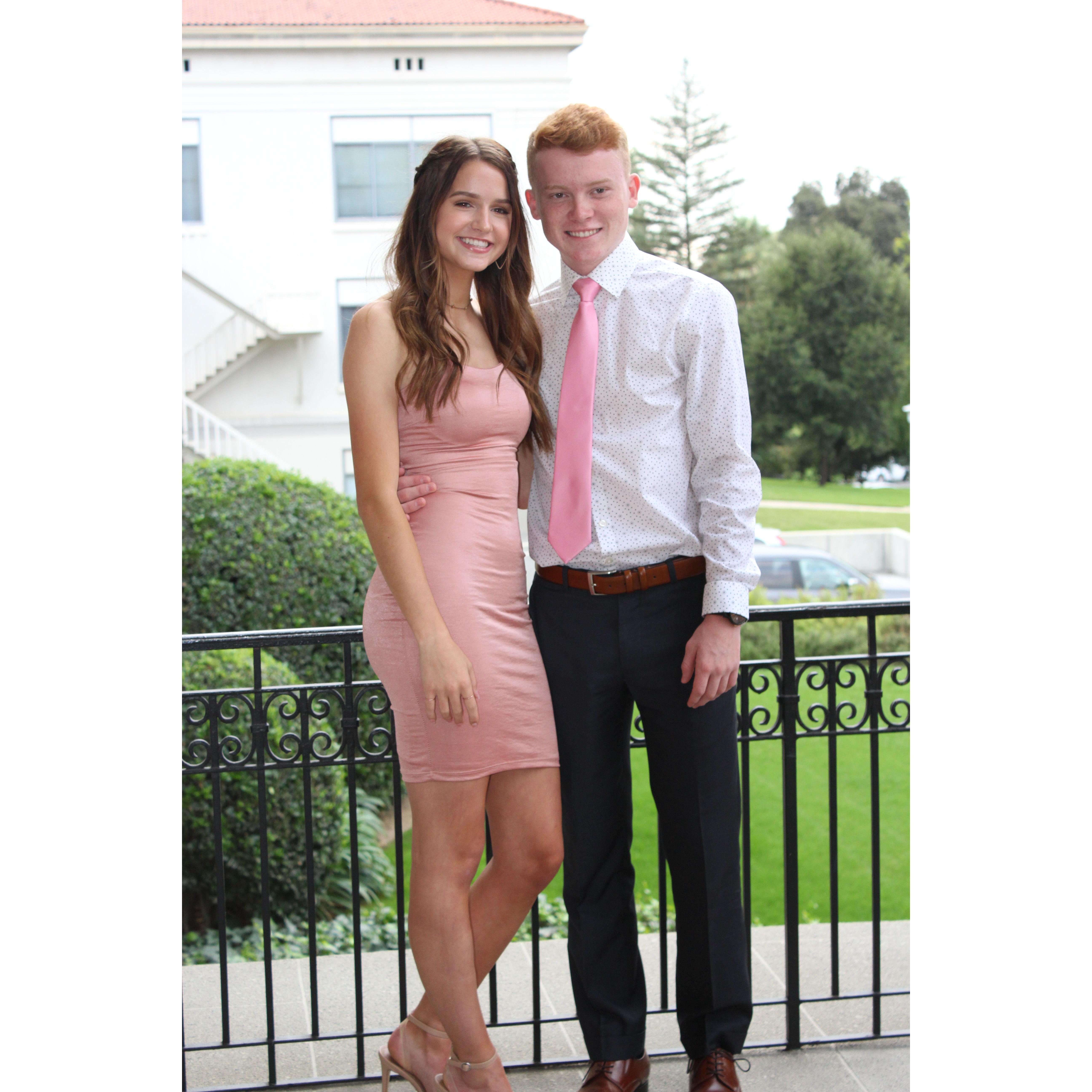 Our senior year homecoming!