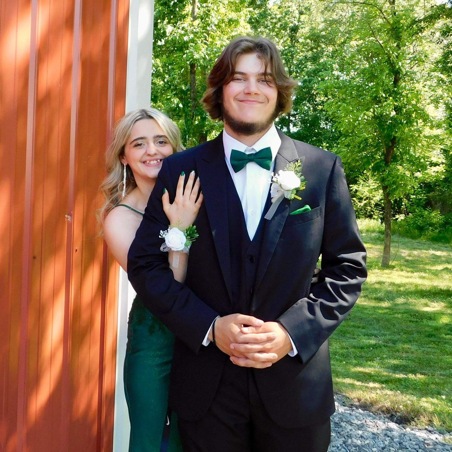 Curtis's senior prom!